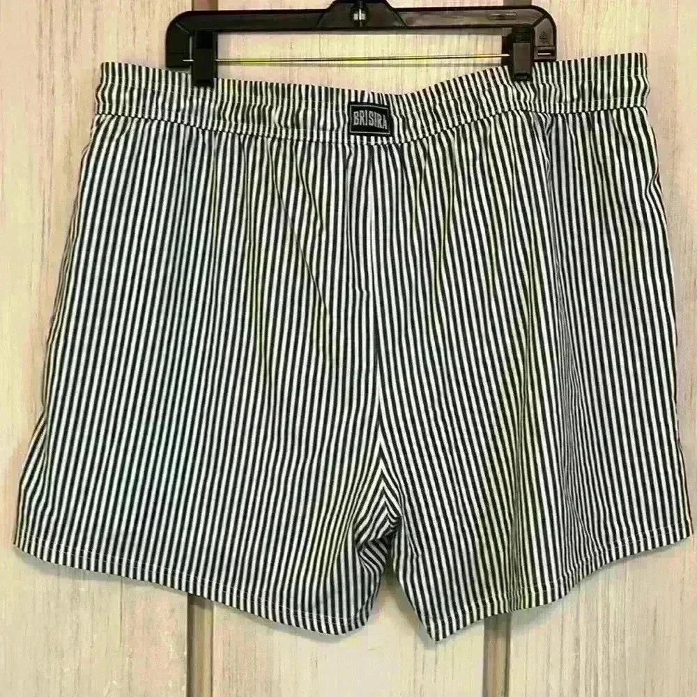 NWT BRISIRA Men's Quick Dry Swim Trunks -‎ Size 42 (4XL) with Pockets